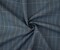 Blue-Orange-Multi Wool Poly Glen Plaid Check Shirting Woven Fabric By the Yard